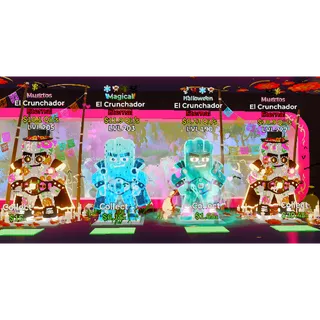 2x Muerto & Magical & Halloween El Crunchador