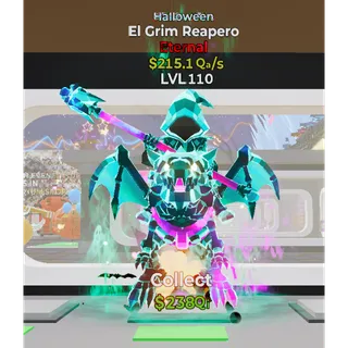 Halloween El Grim Reapero 4 Traits 