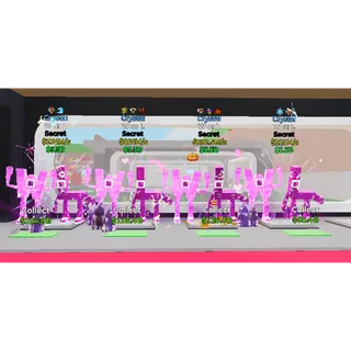 Bundle 4x Crystal W or L  