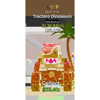 Summer Tractoro Dinosauro 3 Traits LVL 125