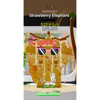 Summer Strawberry Elephant 2 Traits LVL 100