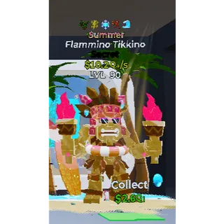 Summer Flammino Tikkino 5 Traits LVL 90