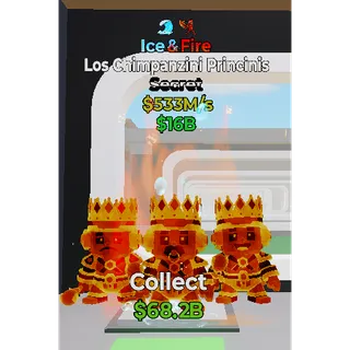 ice & Fire Los Chimpanzini Princinis
