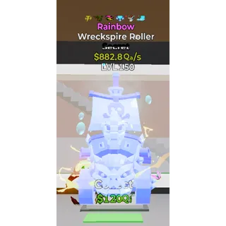 Rainbow Wreckspire Roller 6 Traits LVL 150
