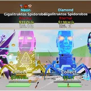 2x Gigalitraktos Spidorobos
