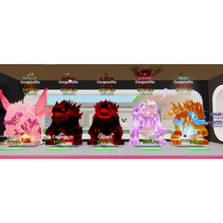 Magical & 2 Darkness & Dreamy & Neon Gorgonzilla