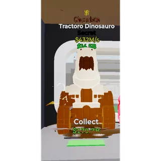 Chocolate Tractoro Dinosauro 1 trait