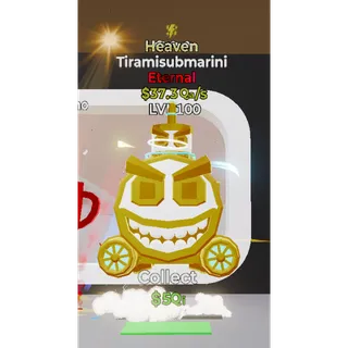 Heaven Tiramisubmarini 1 Traits LVL 100
