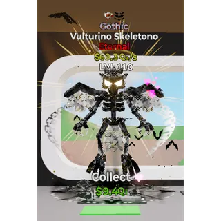 Gothic Vulturino Skeletono 2 Traits LVL 110