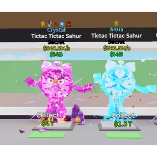 Crystal & Aqua Tictac Tictac Sahur  