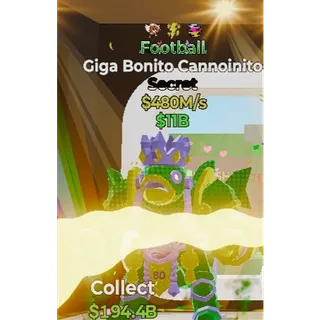 Football Giga Bonito Cannoinito 3 Traits