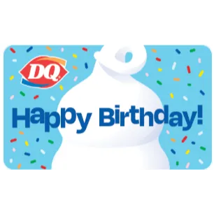 $25.00 USD dairy queen A