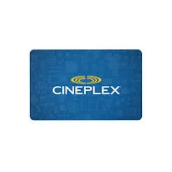 $50.00 CAD  Cineplex Canada E-gift card instant delivery