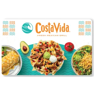 $11.23 USD Costa Vida e-gift card