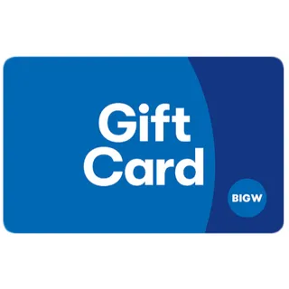 $50.00 AUD   BIG W   eGift Card