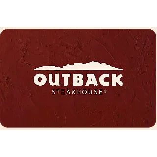 $50.00 USD OUTBACK eGIFT CARD