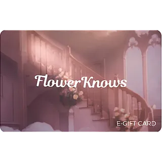 $20.00 USD Flower Knows E-Gift Cards