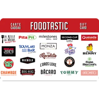 $20.01 CAD Foodtastic Dining Card 