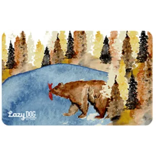 $50.00 USD  Lazy Dog eGift Card