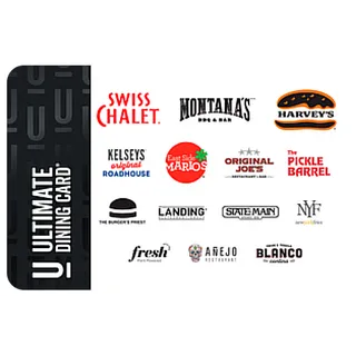$13.34 CAD Ultimate Dining eGift card only CANADA A