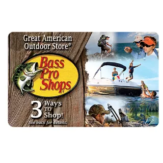 $25.00 USD Bass Pro Shops E-gift card