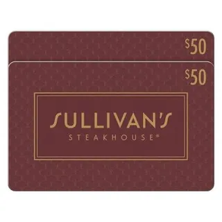 $50.00 USD Sullivan’s Steakhouse
