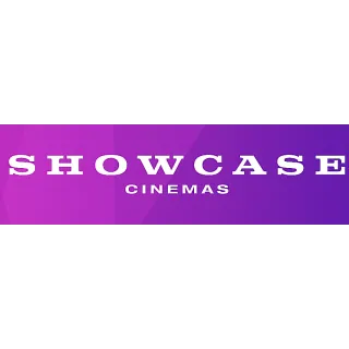 $50.00 USD Showcase Cinemas E-gift card