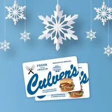 $3.41 USD Culver's b