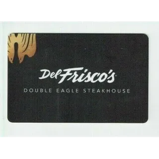 $100.00 USD Del Frisco's