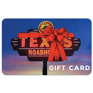 $40.00  USD Texas Roadhouse E-gift card
