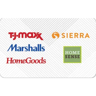 $50.00 CAD TJX eGift card CANADA