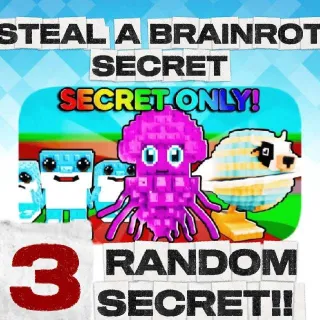 STEAL A BRAINROT | 3 RANDOM SECRET