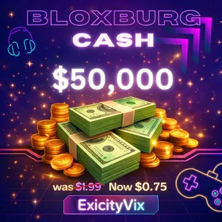 50k Bloxburg Cash