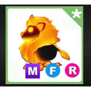 Mfr blazing lion