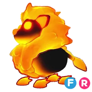 Fr blazing lion