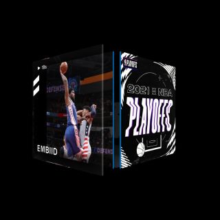 JOEL EMBIID Dunk 2021 NBA Playoffs (Series 2) Common #9188/12000