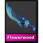 Flowerwood knife
