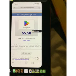 $5.50 USD Google Play