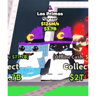 124M/s Los Primos! STEAL A BRAINROT! SECRET BRAINROT!