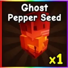 GROW A GARDEN 2 SEED ! ! ! GHOST PEPPER ! ! RARE SEED PET GROW A GARDEN 2 ! ! !
