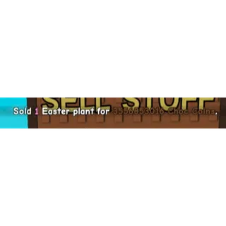 3.5b CHOC COINS ! ! ! GROW A GARDEN ! ! ! 