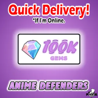 100K GEMS - ANIME DEFENDERS