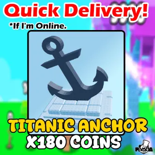 TITANIC ANCHOR X180 COINS | CHOP YOUR TREE