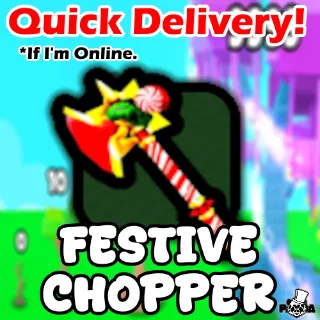 FESTIVE CHOPPER AXE | CHOP YOUR TREE