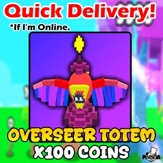 OVERSEER TOTEM X100 COINS | CHOP YOUR TREE