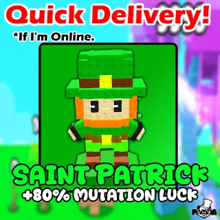 SAINT PATRICK +80% MUTATION LUCK | CHOP YOUR TREE