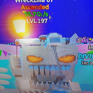 2 Traits Wreckzilla Go Up For Brainrots