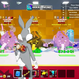 Kick A Lucky Rot Rocky