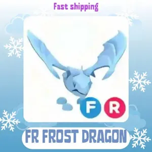 adopt me FR frost dragon
