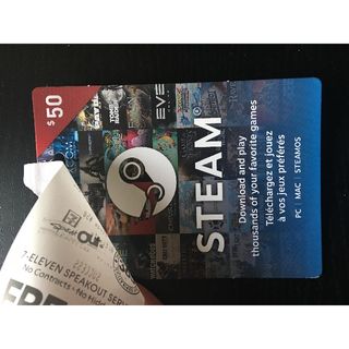  Steam Gift Card - $50 : Gift Cards